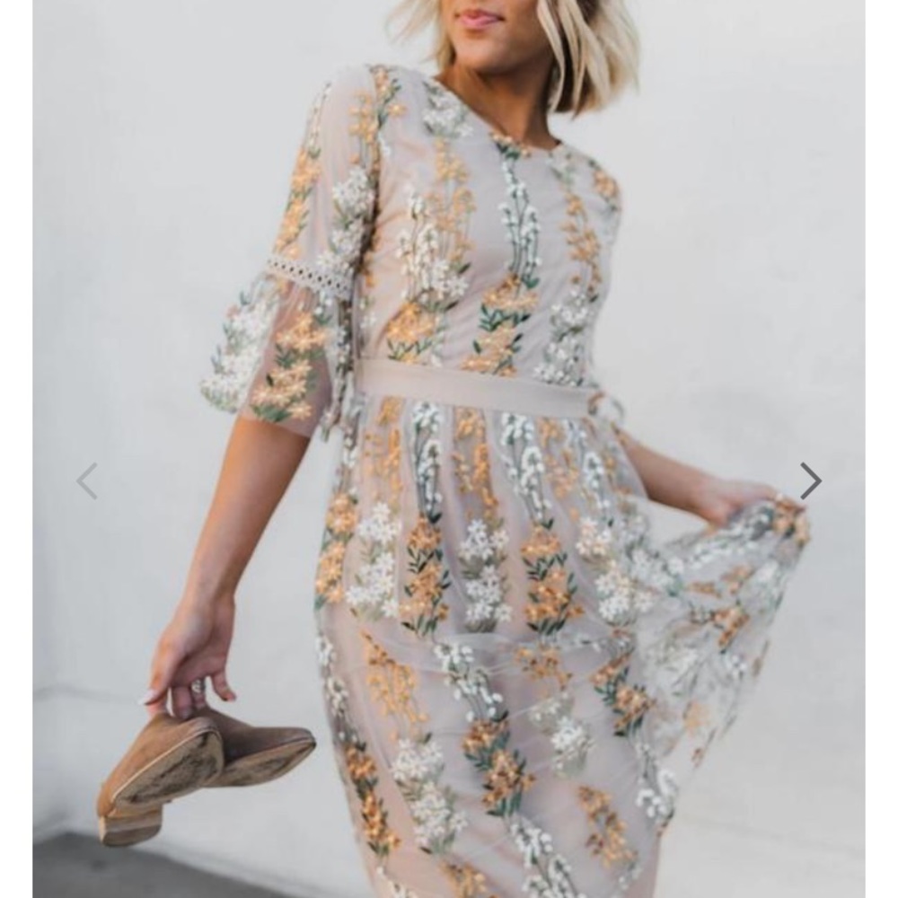 Embroidered Dress